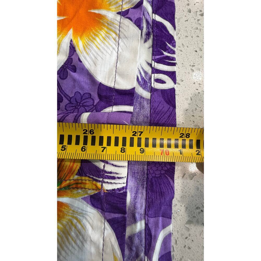 Khamlaingaen Thai Hawaiian Shirt Exotic Purple Size XXL - Picture 5 of 5